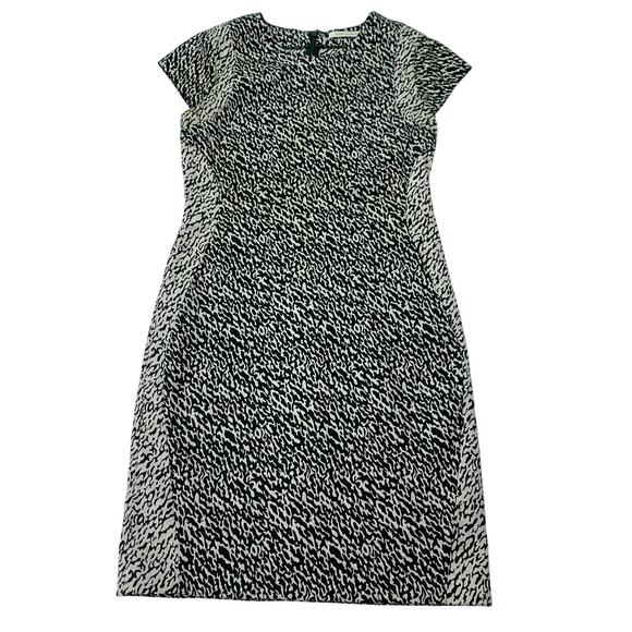 Diane Von Furstenberg Dresses & Skirts - Diane von Furstenberg Size XS Pele Snake Wave Jacquard Green Shift Dress READ
